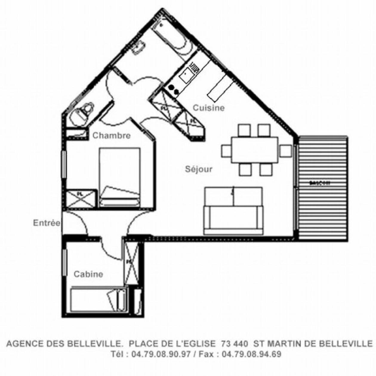 Residence Balcons De Tougnette - Appartement Lumineux Et Agreable - Proche Des Pistes - Balcon Mae-0354 Saint-Martin-de-Belleville Εξωτερικό φωτογραφία